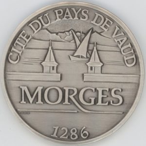 Médaille Morges 2017 Cité du pays de Vaud (vz-unz)