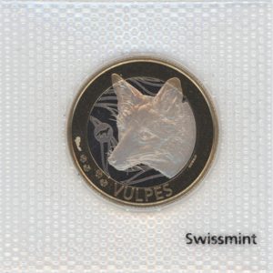 10 Francs comm. 2021 Renard (unz)