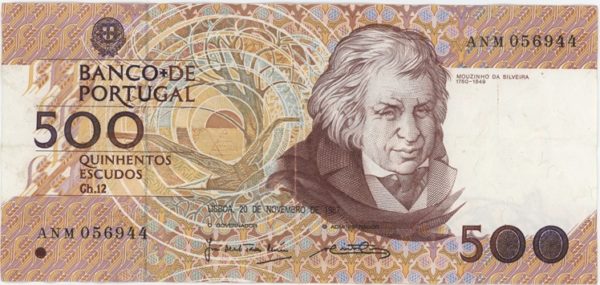 Portugal 500 Escudos 1987