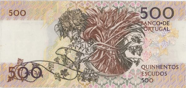 Portugal 500 Escudos 1987 – Image 2