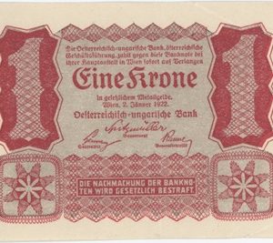 Autriche 1 Krone 1922