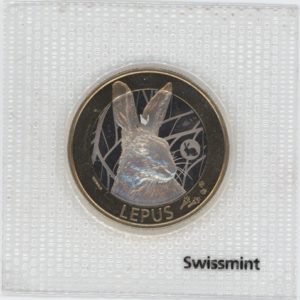 10 Francs comm. 2020 Lièvre / Hase (unz)