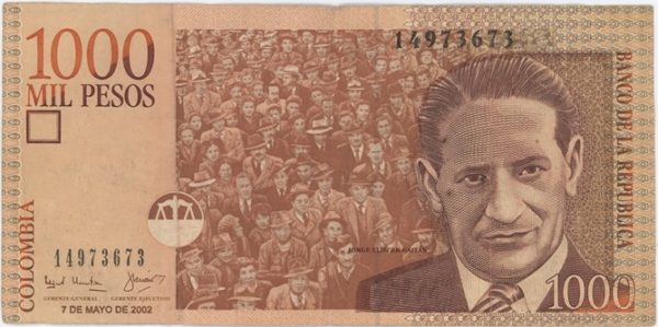 Colombia 1000 Pesos 2002