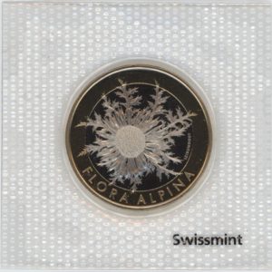 10 Francs comm. 2018 Chardon argenté (unz)