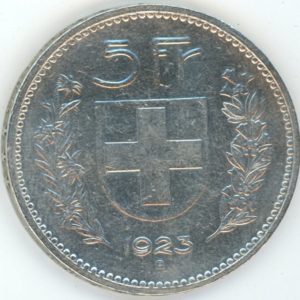 5 Francs 1923 (ss+)