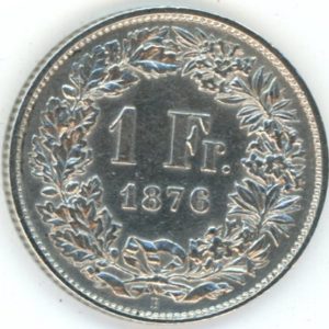 1 Franc 1876 (vz)