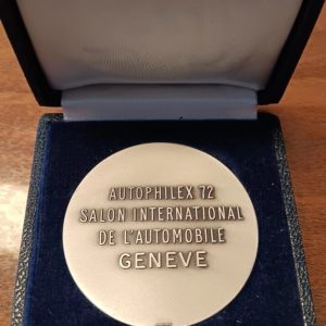 Médaille Autophilex 72 Salon International de l'Automobile Genève (unz)