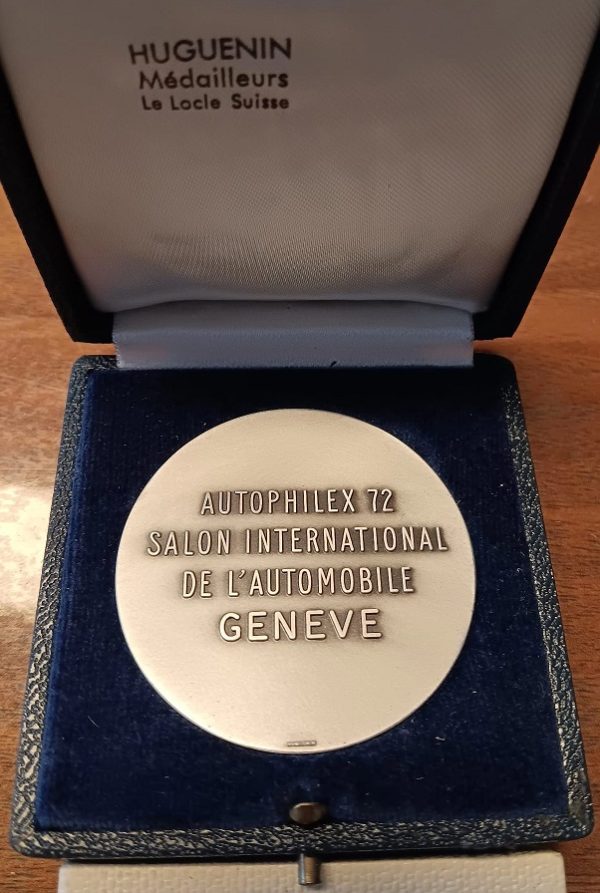 Médaille Autophilex 72 Salon International de l'Automobile Genève (unz)