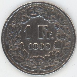 1 Franc 1899 (s-)