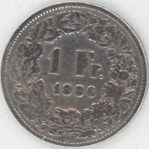 1 Franc 1886 (s-)