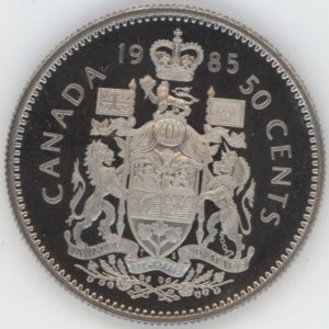 Canada 50 Cents 1985 (unz)