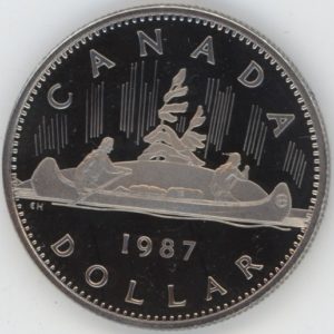 Canada 1 Dollar 1987 (unz)