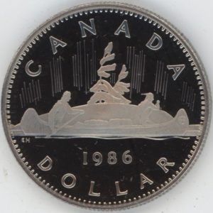 Canada 1 Dollar 1986 (unz)