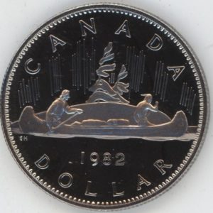 Canada 1 Dollar 1982 (unz)