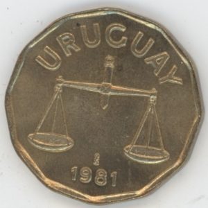 Uruguay 50 Centesimos 1981 So (vz-unz)