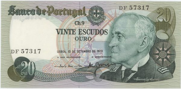 Portugal 20 Escudos 1978 Neuf