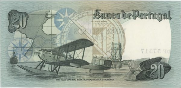 Portugal 20 Escudos 1978 Neuf – Image 2