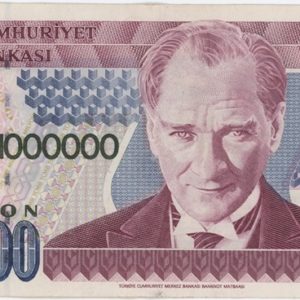 Turquie 1000000 Lirasi ND (1995-96)