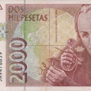 Espagne 2000 Pesetas 1992