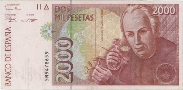 Espagne 2000 Pesetas 1992
