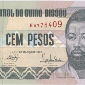 Guinée-Bissau 100 Pesos 1990 Neuf