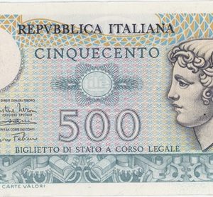 Italie 500 Lire 1974