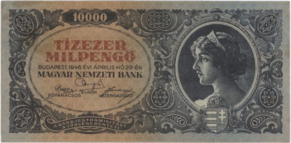 Hongrie 10000 Pengö 1946