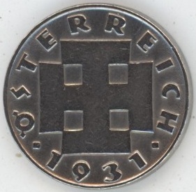 Autriche 5 Groschen 1931 (ss+)