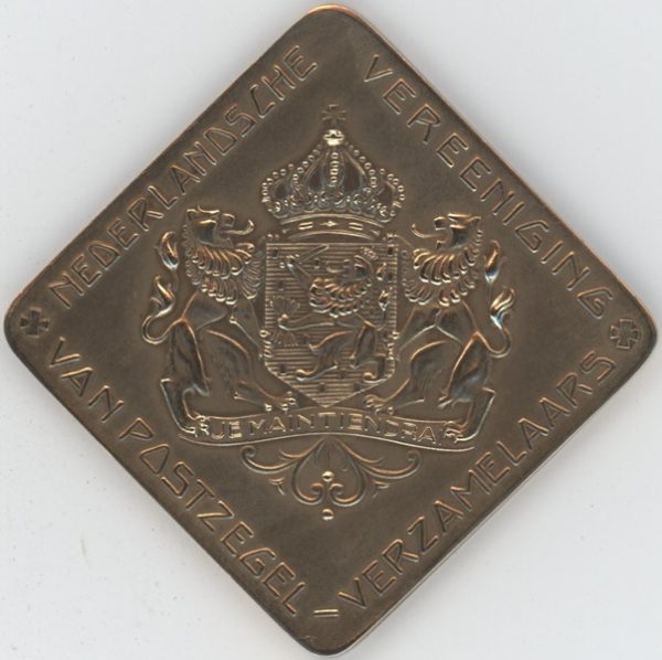 Médaille Pays-Bas 1924  Intern. Postzegel Tentoonstelling 'S Gravenhage (vz) – Image 2