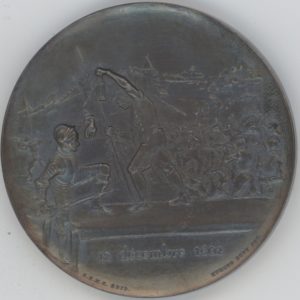 Médaille Troisième Centenaire de L'Escalade Genève 1902 (vz-unz) en argent Rare!