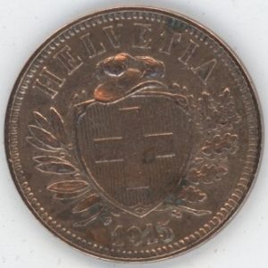 2 Centimes 1915 (ss)