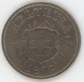 5 Centimes 1872 (s-ss)