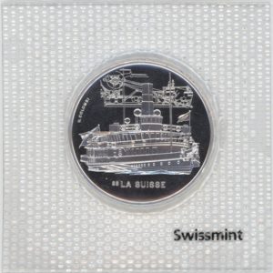 20 Francs comm. 2018 (unz) Bateau à vapeur la Suisse