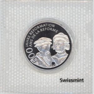 20 Francs comm. 2017 (unz) 500 ans de la Réforme