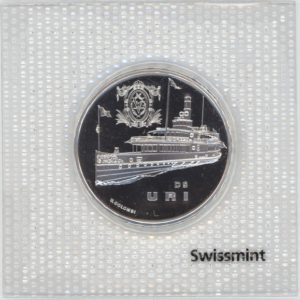 20 Francs comm. 2017 (unz) Bateau à Vapeur Uri