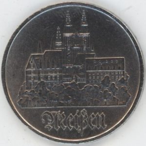 DDR 5 Mark 1972 A Meißen (ss+)