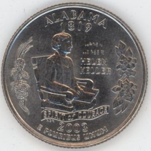 USA Quarter Dollar 2003 D Alabama (ss-vz)