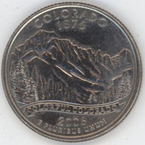 USA Quarter Dollar 2006 P Colorado (vz)