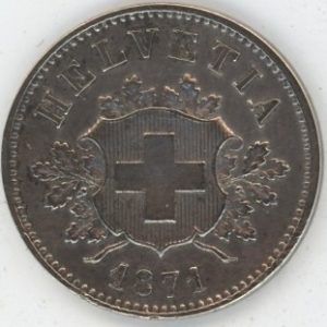 10 Centimes 1871 (ss+)