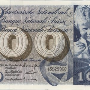 100 Francs 1964 St. Martin