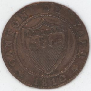 Vaud 1/2 Batzen 1810 (ss)