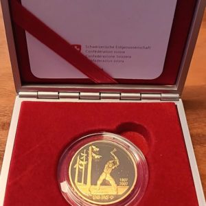 50 Francs comm. OR 2007 Banque Nationale Suisse / Schweizeriche Nationalbank (PP)