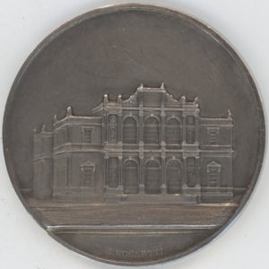 Médaille Conservatoire de Musique de Genève S. Mognetti (ss-vz) en argent