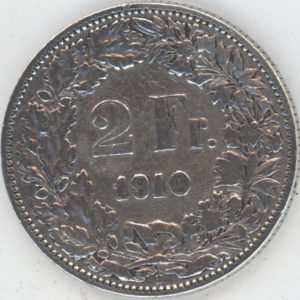 2 Francs 1910 (ss)