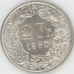 2 Francs 1960 (vz)