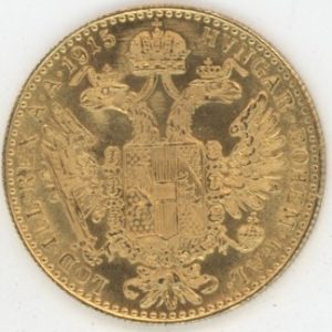 Autriche 1 Ducat OR 1915 François Joseph Ier (vz-unz)