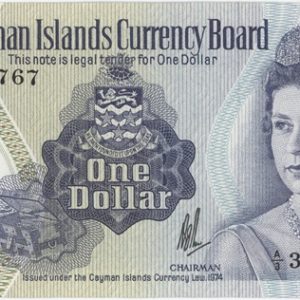 Cayman Island 1 Dollar 1974 Neuf