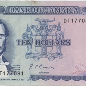 Jamaïque 10 Dollar 1991