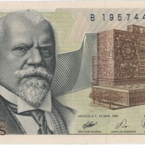 Mexico 2000 Pesos 1989