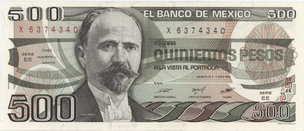 Mexico 500 Pesos 1984 Neuf